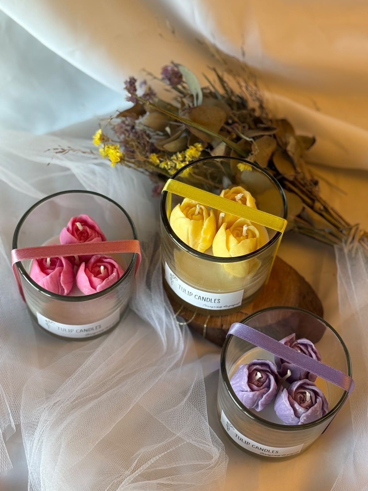 Vela "Tulip Candles"